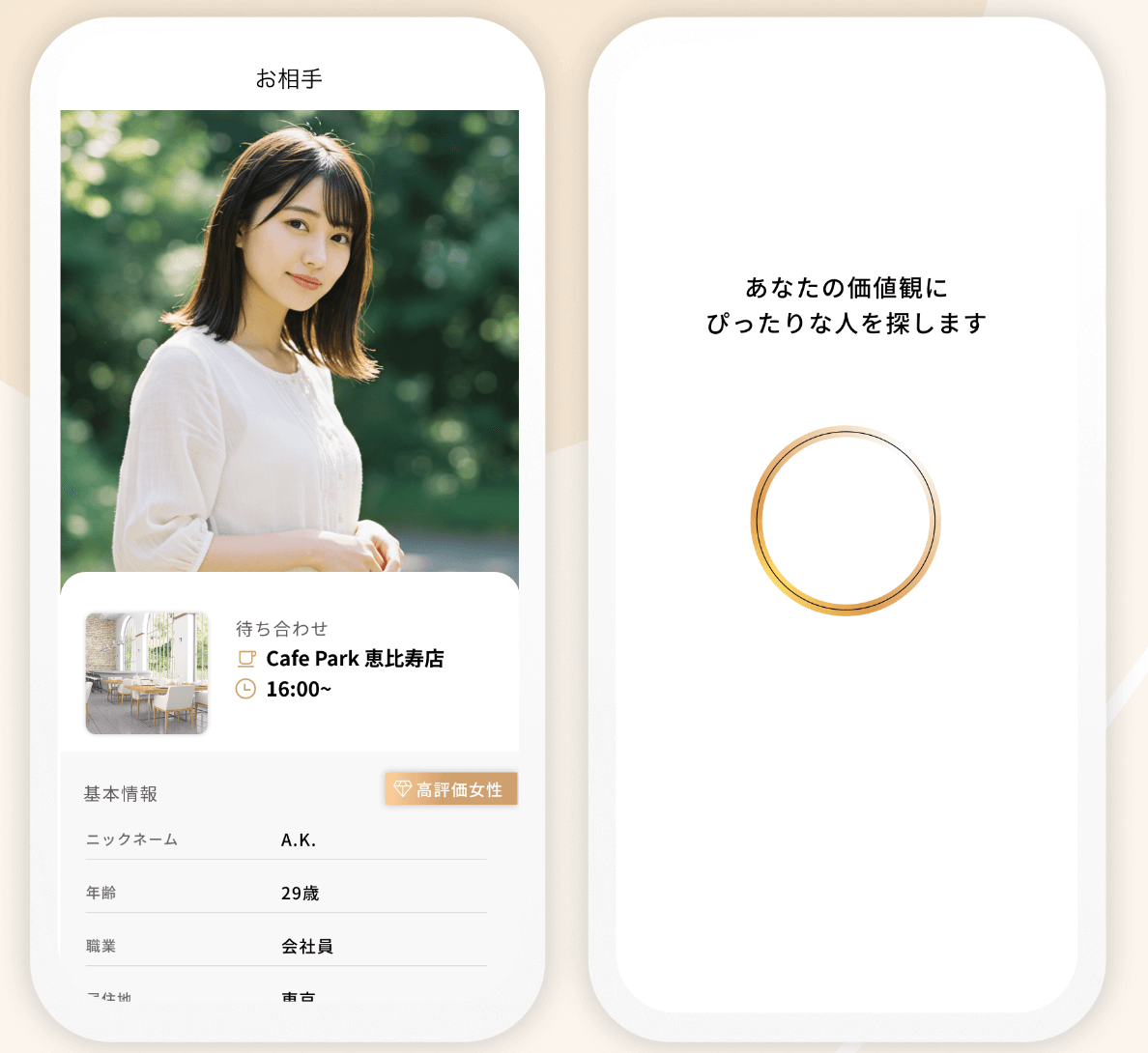 バチェラーデートの女性のレベルは高い