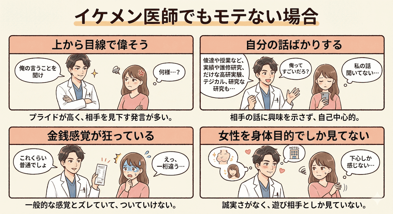 医者がモテる5つの理由