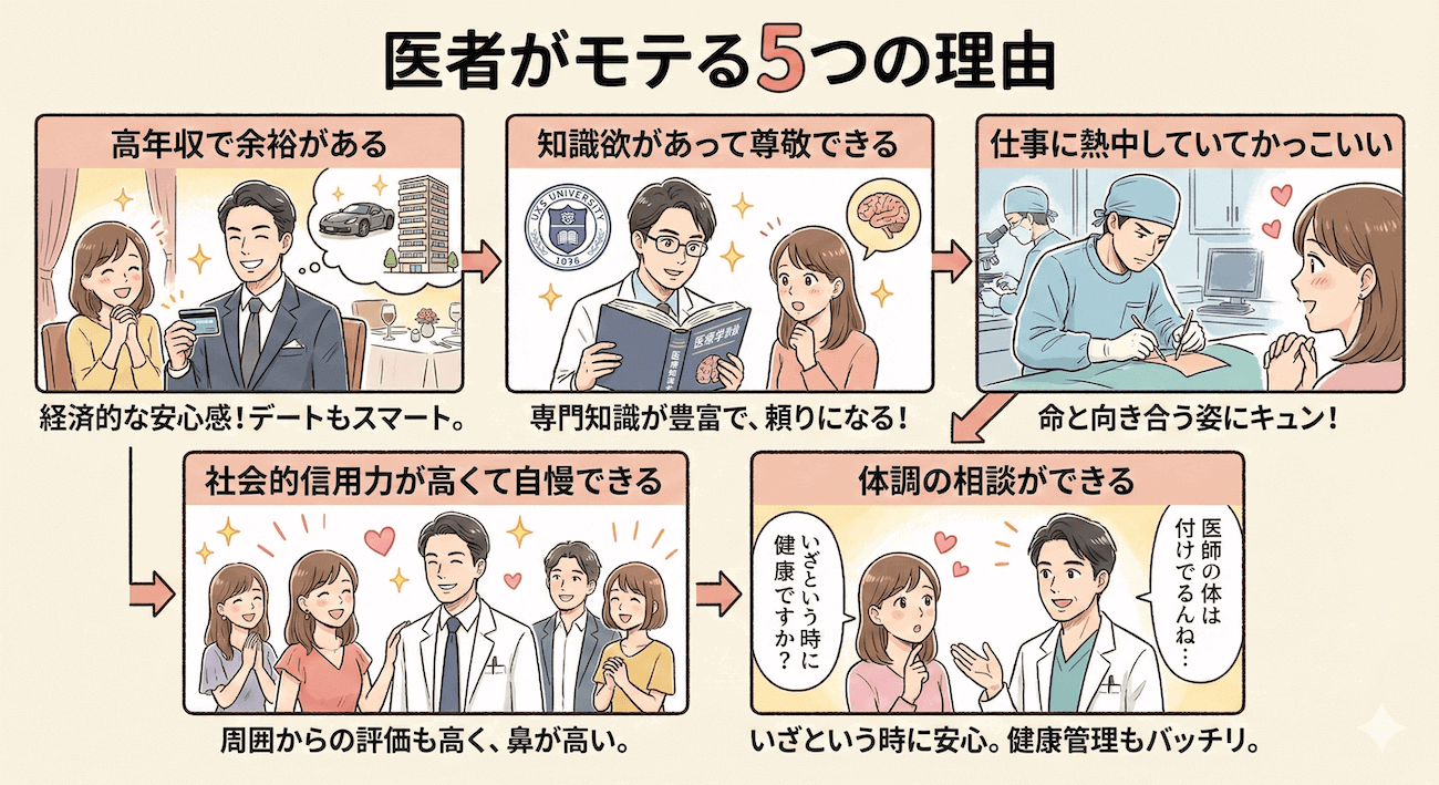 イケメン医師でもモテない場合