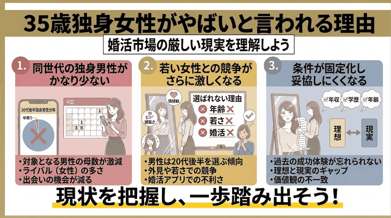 35歳独身女性がやばい・みじめと言われる理由